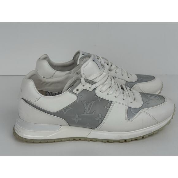 Louis Vuitton White Holographic LV Trainer Men\'s Sneakers Size 8.5 MS1200 main image 8
